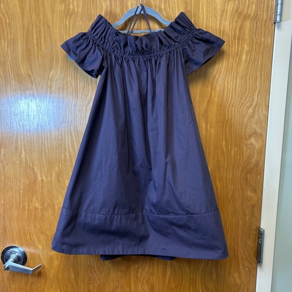 We The Free Purple Off-Shoulder Puff Sleeve Sundress - Picture 2 of 4
